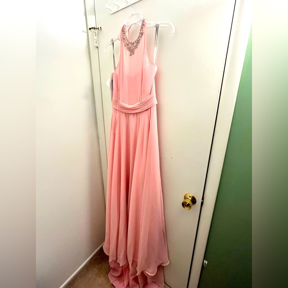 Alfred Angelo Tea Rose Pink Size 6 Dress
